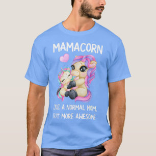 Camiseta Mamacorn unicornio disfraz de mamá graciosa mamaco