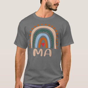 Camiseta MAMÁES Abuela arcoiris ricas MAMÁES graciosas de D