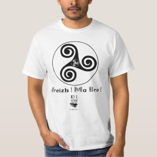 Camiseta ¡Mamáes Bro de Breizh! ¡Bretaña lunes paga!