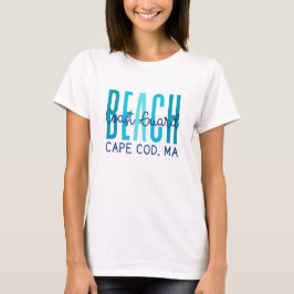 Camiseta Mamáes Cape Cod (Océano) de la playa de Coast Guar