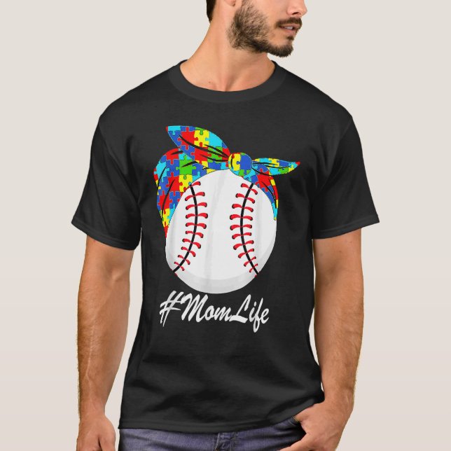 Camiseta Mamáes de bully-Mom Messy Bun Hair Glasses Bully (Anverso)