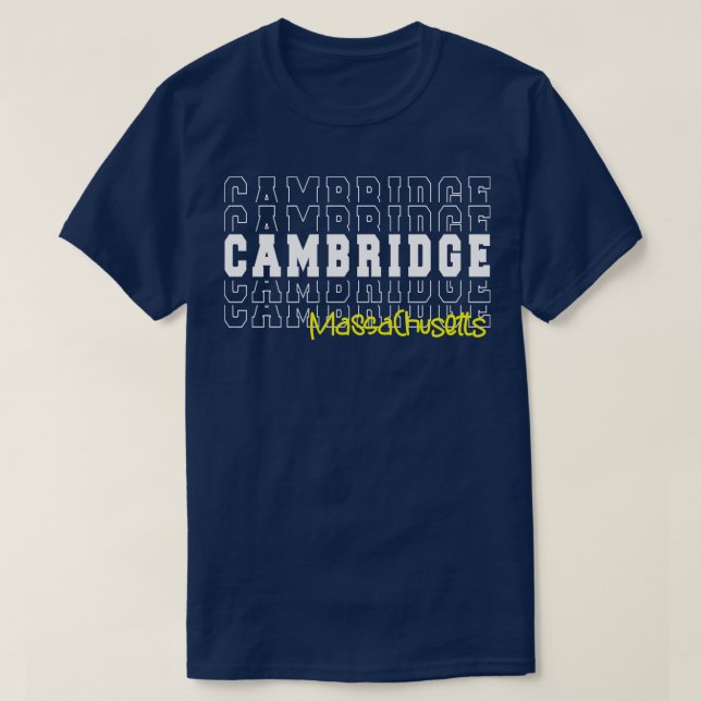 Camiseta Mamáes de Cambridge en Massachusetts (Diseño del anverso)