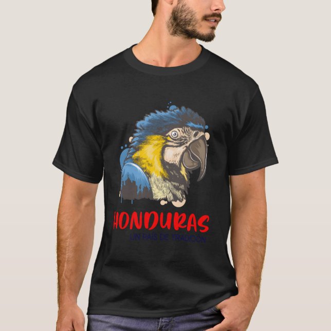 Camiseta Mamáes de Catracho Calmate con Bandera Hondureña B (Anverso)