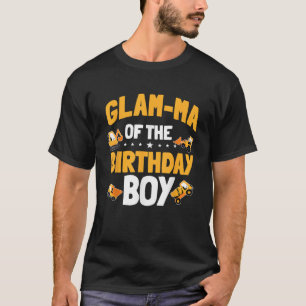 Camiseta Mamáes de Glam de los trabajadores de construcción