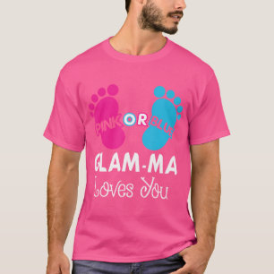 Camiseta Mamáes De Glam Rosadas O Azules Te Ama Género Reve