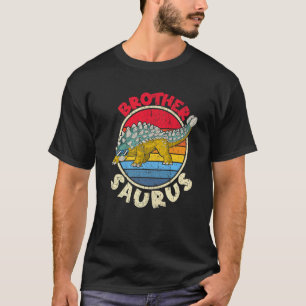 Camiseta Mamáes de la familia Brother Saurus I Ankylosaurus