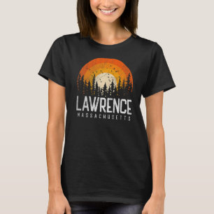 Camiseta Mamáes de Lawrence Massachusetts retro de los años