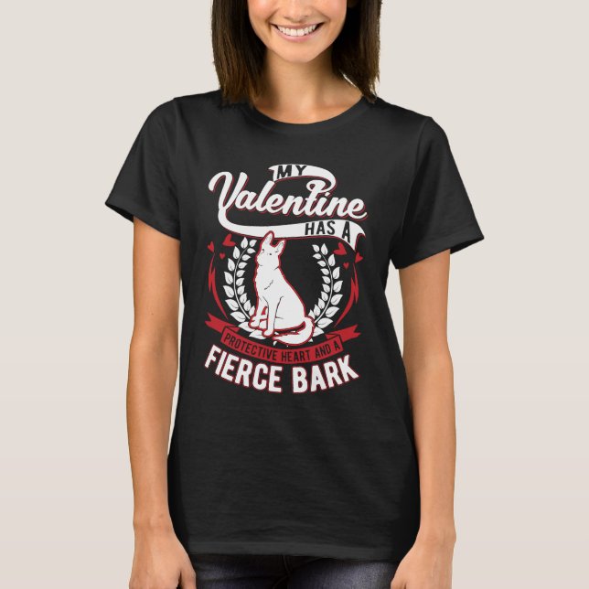 Camiseta Mamáes de Meleche Herder, El día de San Valentín b (Anverso)