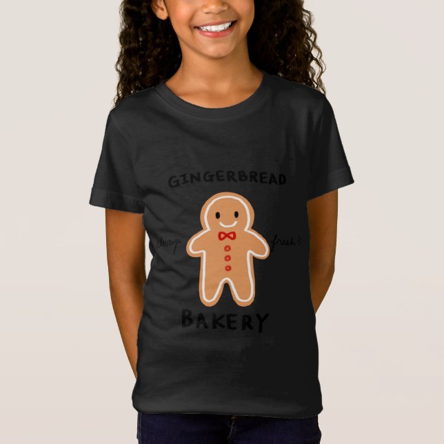 Camiseta Mamáes de pan de jengibre de pan de especias de pa (Anverso)