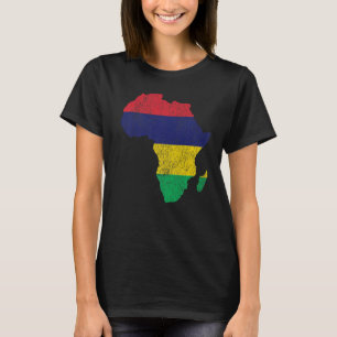 Camiseta Mamáes de regalo de silueta del continente african