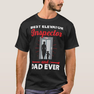 Camiseta Mamáes de reparación mecánica del elevador técnico