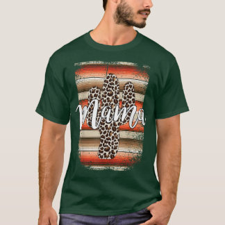 Camiseta Mamáes de rodeo de lechera Serape Cactus