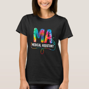 Camiseta Mamáes de tinte médico Enfermera estetoscópica Mam