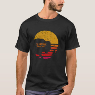 Camiseta Mamáes de Yellowstone National Park Family Road Tr