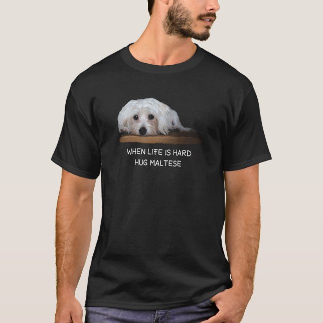 Camiseta Mamáes del abrazo del perrito del amor del regalo (Anverso)