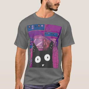Camiseta Mamáes del Alto Estético de la Ciudad Cute Anime K