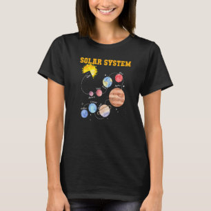 Camiseta Mamáes espaciales de astronomía en ciencias del pl