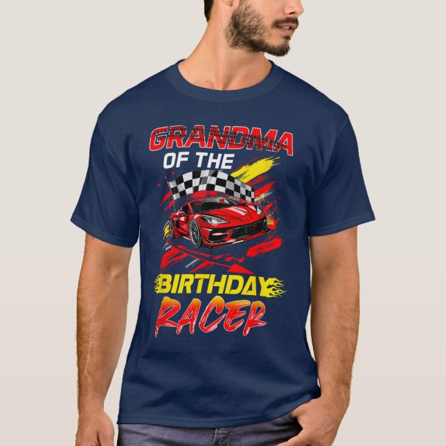 Camiseta Mamáes Familiares De La Abuela De La Fiesta De Car (Anverso)
