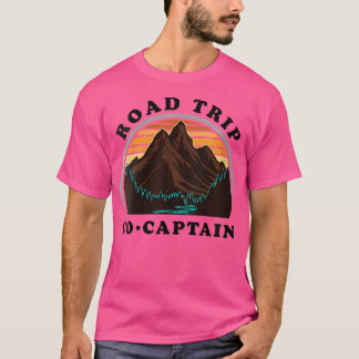 Camiseta Mamáes familiares de mujeres en viaje por carreter