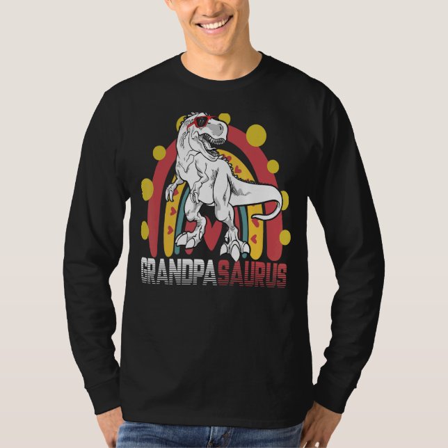 Camiseta Mamáes familiares del Día del Padre de los Abuelo  (Anverso)