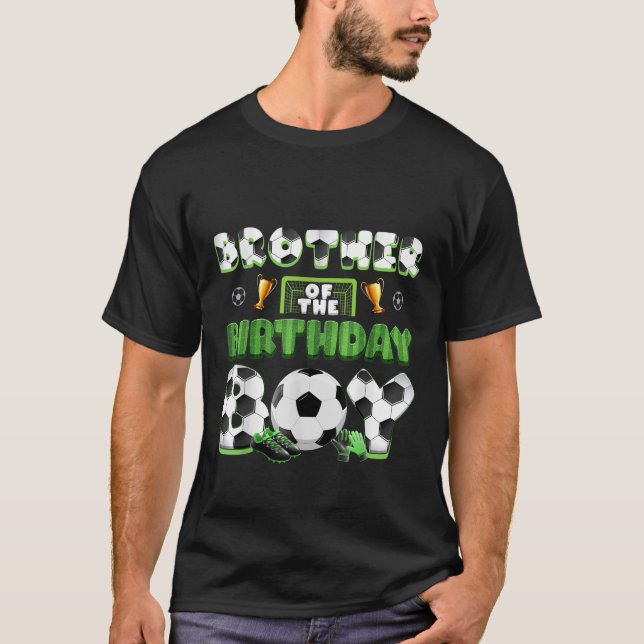 Camiseta Mamáes Familiares Del Grupo De Fútbol De Cumpleaño (Anverso)