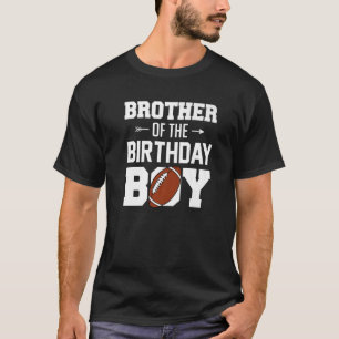 Camiseta Mamáes Familiares Del Hermano De Un Niño De Fútbol