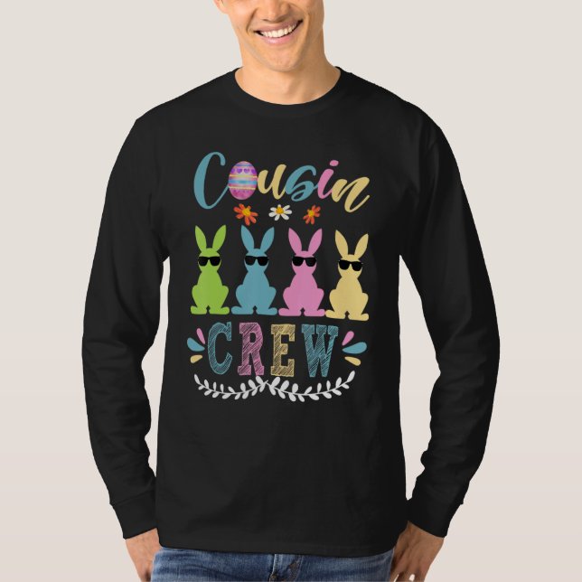 Camiseta Mamáes Fiestas del Día de Pascua del Conejo Conejo (Anverso)