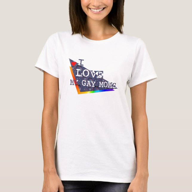 Camiseta mamáes gay (Anverso)