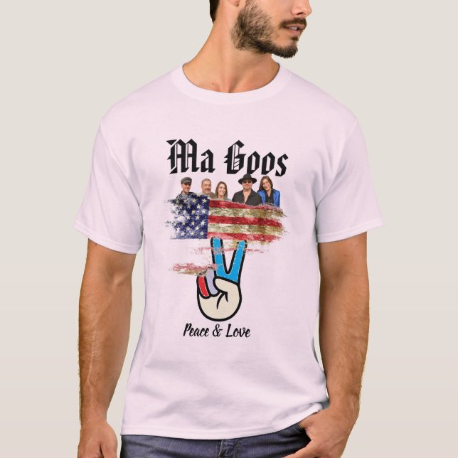 Camiseta Mamáes Goos Peace Tee (Anverso)