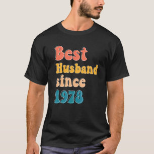 Camiseta Mamáes masculinas del mejor marido desde el aniver