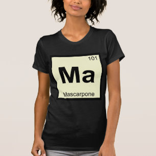 Camiseta Mamáes - Símbolo de tabla periódica de química