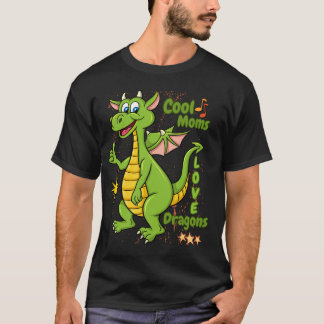 Camiseta Mamás Geniales Aman a los Dragones – Regalo Divert
