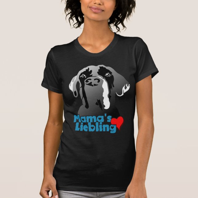 Camiseta Mamá's Liebling (Anverso)