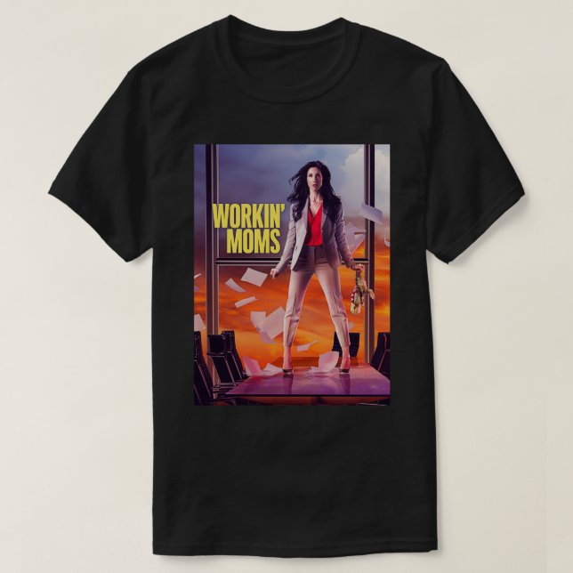 Camiseta mamás trabajadoras (Diseño del anverso)