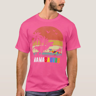 Camiseta Mamasauro Autismo Conciencia Mamá Mamá Dinosaurio