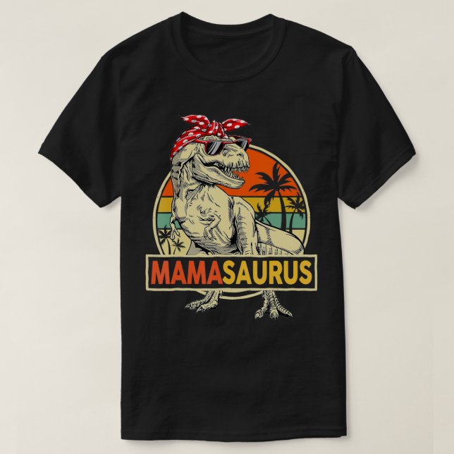 Camiseta Mamasauro T Re Dinosaur Mama Saurus Family Matchi (Diseño del anverso)