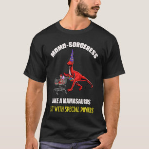 Camiseta Mamasaurus Día de la Madre en el sexo