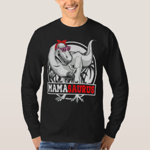 Camiseta Mamasaurus Dinosaur Familia Matemáticas Mujeres