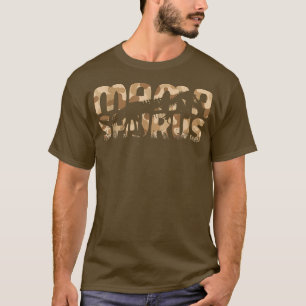 Camiseta Mamasaurus Dinosaur Skeleton Camo Mama Saurus Moth