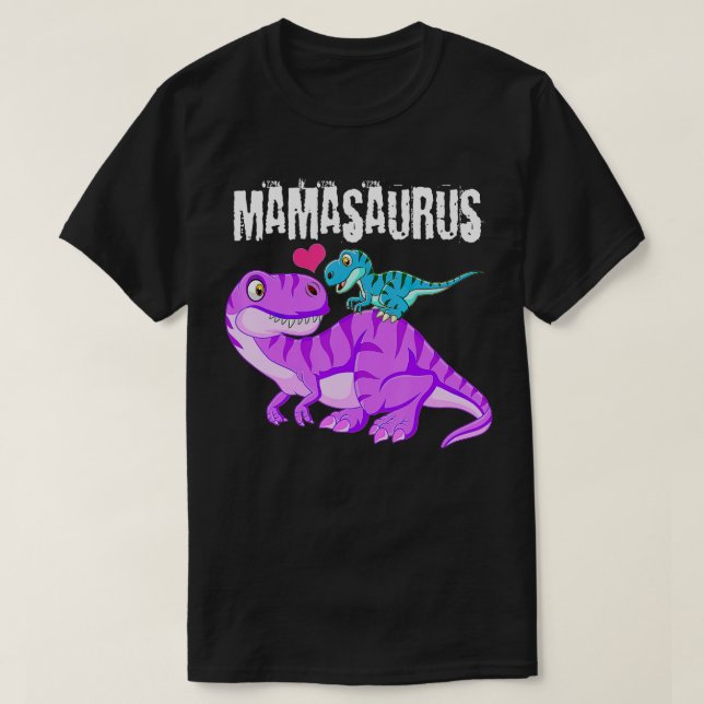 Camiseta Mamasaurus Dinosaur t Rex Mother Day for Mom Gift (Diseño del anverso)