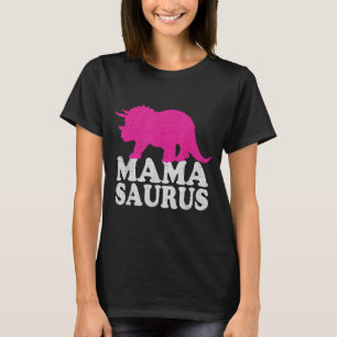 Camiseta Mamasaurus, mamá dinosaurio triceratops l