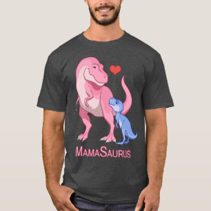 Camiseta Mamasaurus Mommy Baby Boy TRex Dinosaurios
