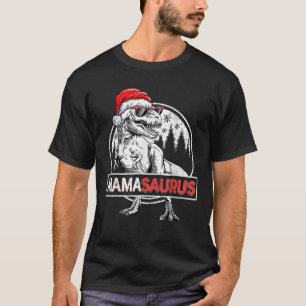 Camiseta Mamasaurus Navidades de dinosaurios Pajam