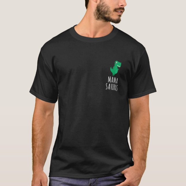 Camiseta Mamasaurus Rex Dino Mamá Madre Patria (Anverso)