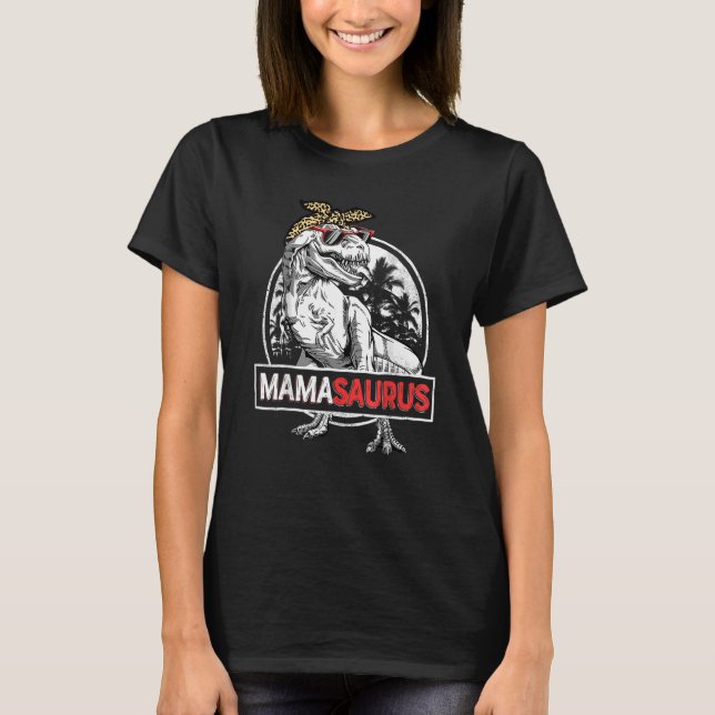 Camiseta Mamasaurus Rex Dinosaur Mama Saurus (Anverso)
