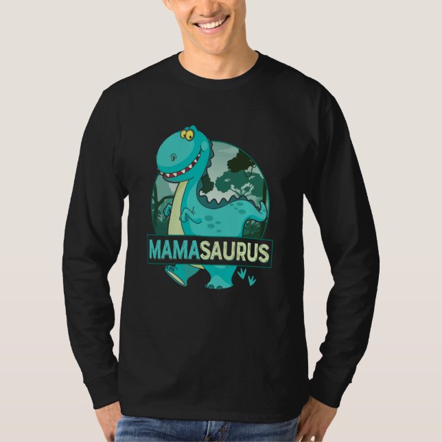 Camiseta Mamasaurus Rex Dinosaur Mama Saurus Family Matchin (Anverso)