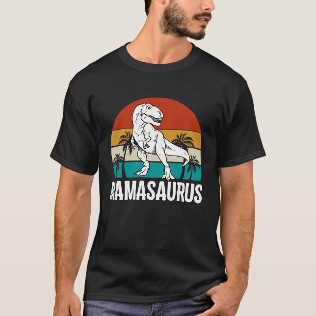 Camiseta Mamasaurus Rex Dinosaur Mama Saurus Mothers Day Wo (Anverso)