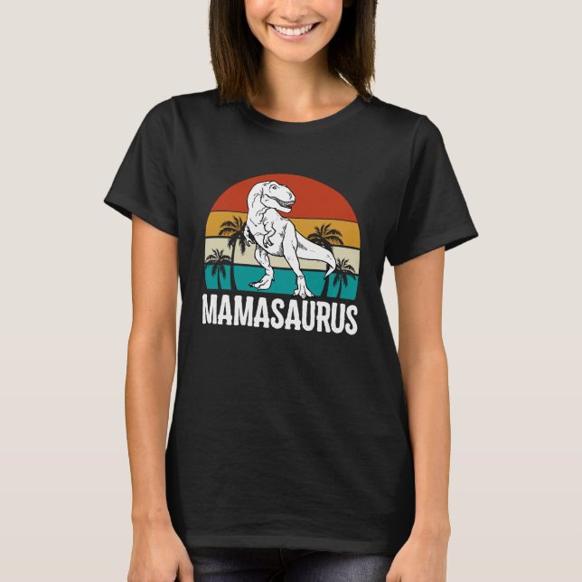Camiseta Mamasaurus Rex Dinosaur Mama Saurus Mothers Day Wo (Anverso)