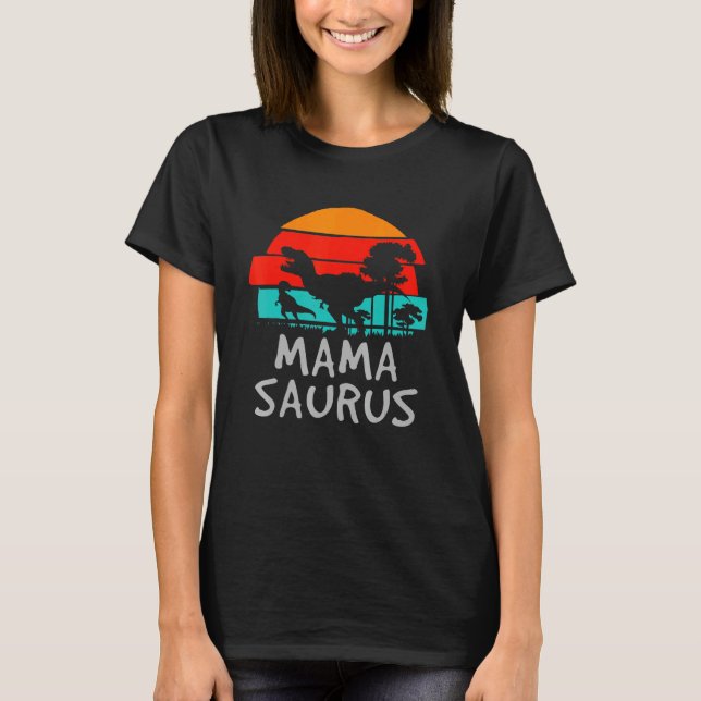 Camiseta Mamasaurus Rex Mama Saurus Dinosaur Madre 1 (Anverso)