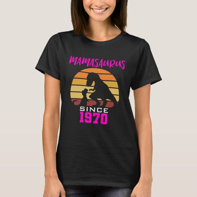 Camiseta Mamasaurus since 1970 (Anverso)